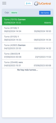 TuControl - POS screenshot