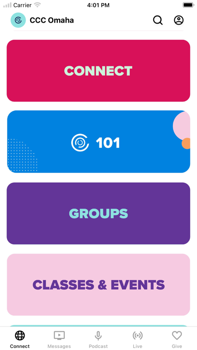 Christ Community Church Omaha Screenshot