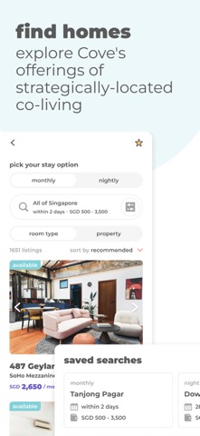 Cove: Co-living & Apartments iPhone screenshot 3