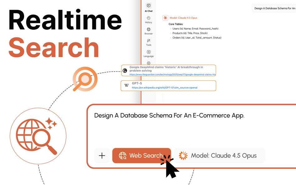 #5. AI Assistant & Browser - Clax (macOS) By: Muhammad Umar