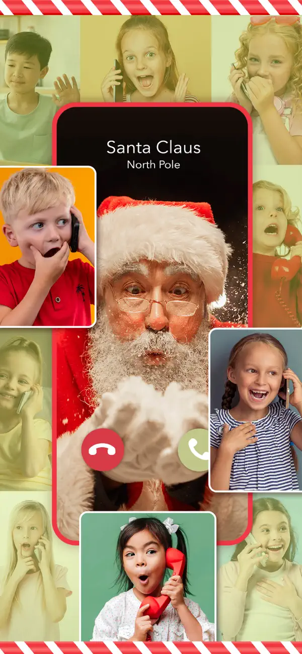 Screenshot #2 pour Appeler le Père Noël – applic