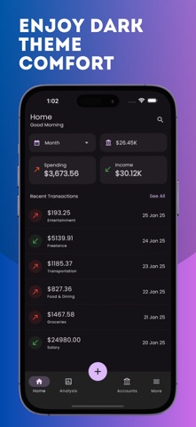 Daily Expense & Budget Tracker screenshot