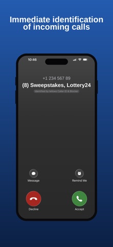 tellows Caller ID & Blocker app screenshot