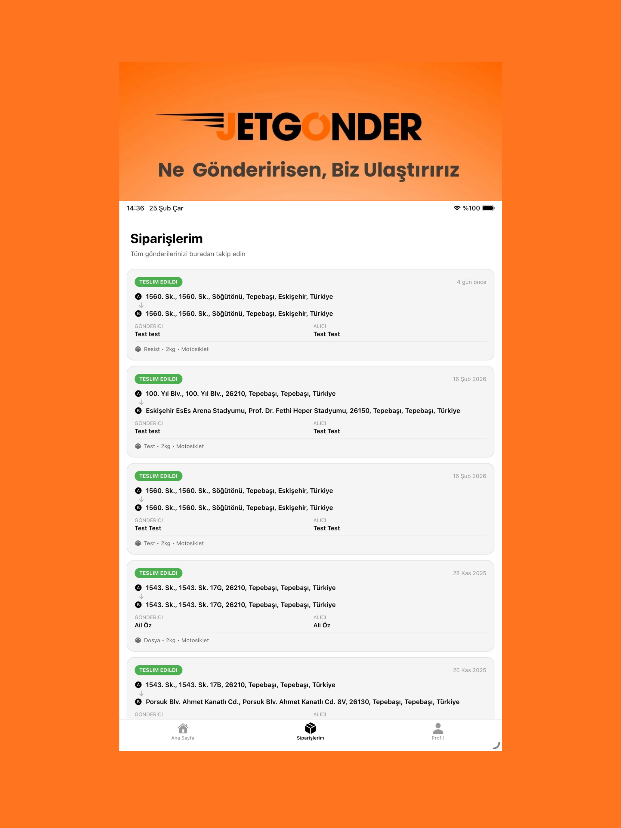 Jet Gönder