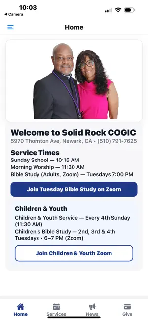 Solid Rock COGIC Newark screenshot 4