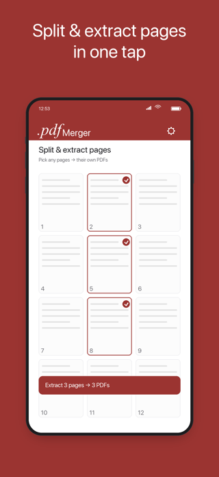 PDF Merger: Combine & Split Screenshot 9 of 10