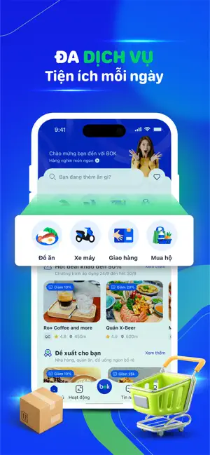 BOK - Giao Đồ Ăn iPhone screenshot 2