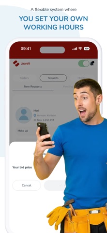 Zoreli Worker App: Get Job screenshot