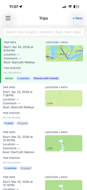 Rod Counter screenshot 2