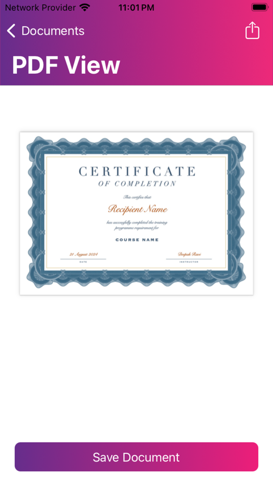 #4. Document Scanner & Extractor (iOS) 由: Nandha Kumar Ravi