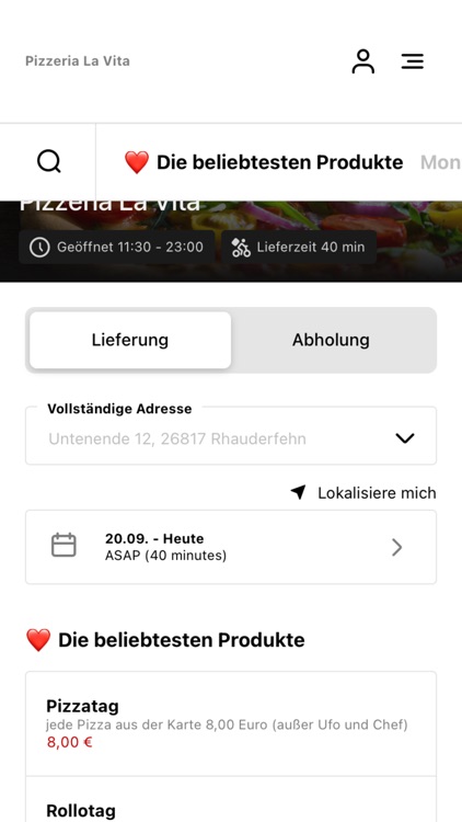 Pizzeria La Vita Rhauderfehn