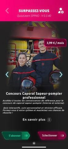QuizzLearn Sapeur-Pompier Screenshot 1 of 10