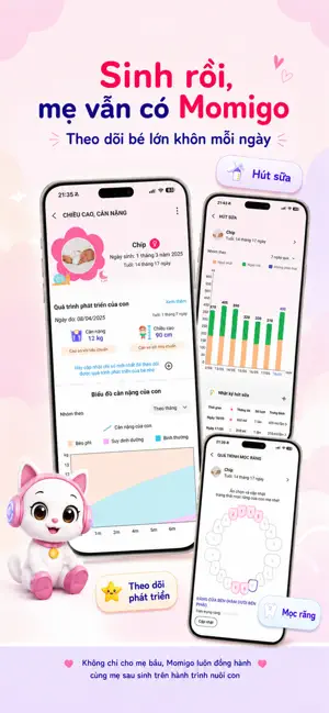 Momigo: Mẹ Bầu & Nuôi Con iPhone screenshot 6