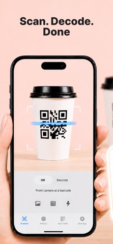 QRead - QR Code Reader App iPhone screenshot