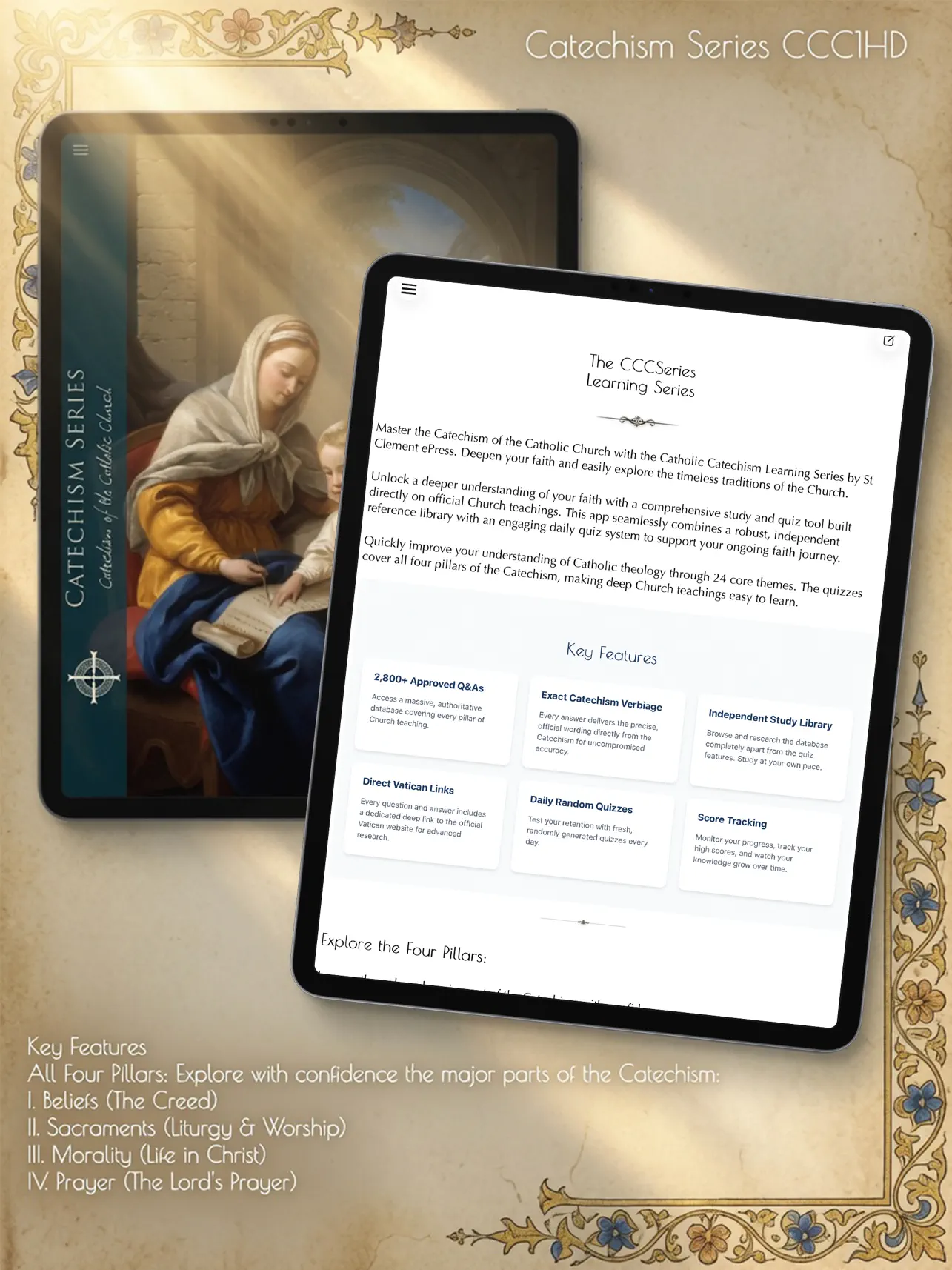 Screenshot #5 pour CCCSeries1HD Catechism