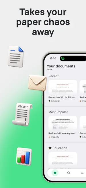 Paperspell AI Document Manager screenshot 1