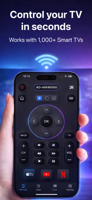 TV Remote — Universal Control screenshot 1
