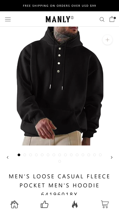 Shop Manly Screenshot