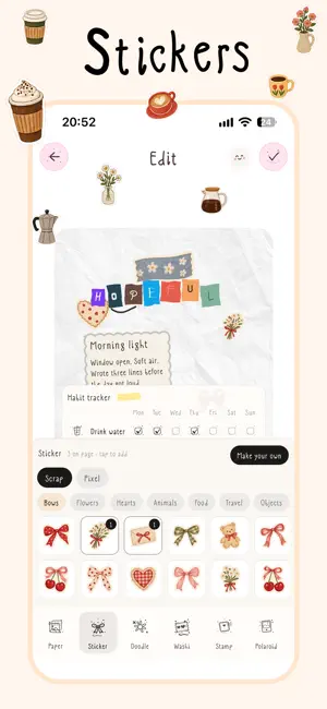 Dotie: Journal & Scrapbook screenshot 3