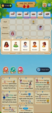 Fit The Clues: Logic Puzzles Screenshot 3 of 5