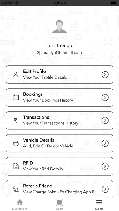 Charge Point - EV Charging App Screenshot