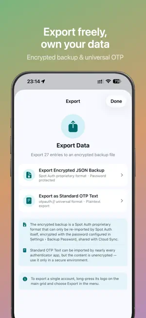 Spot Authenticator screenshot 4