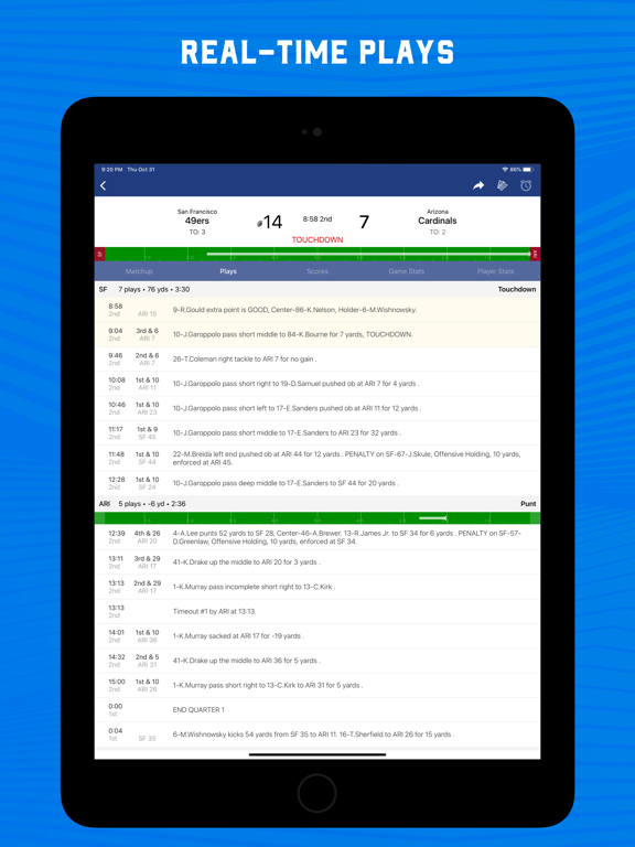 Screenshot #6 pour Superfan Sports: NFL Football
