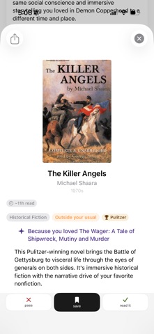 Shelf: Your Next Read Screenshot 2 of 5