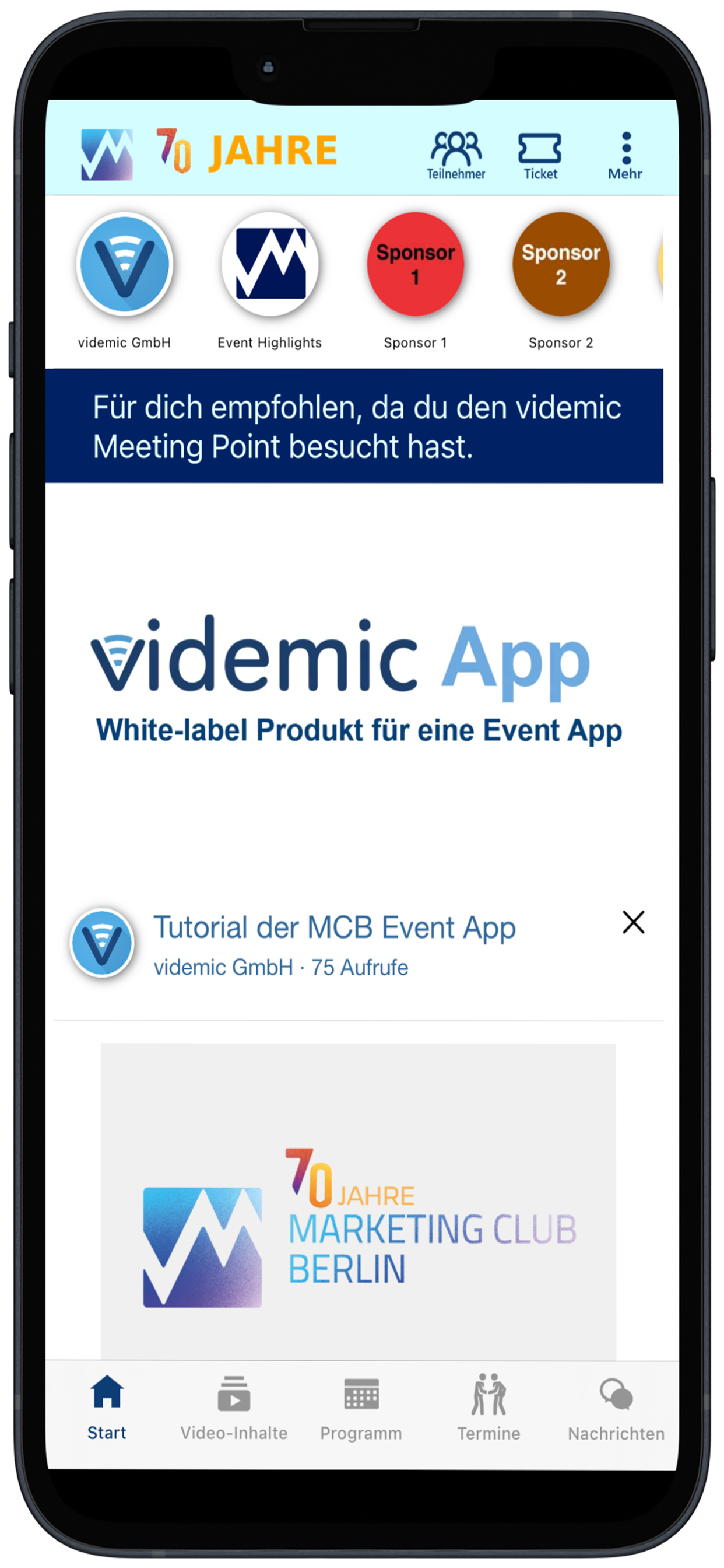 MCB Event App screenshot 7