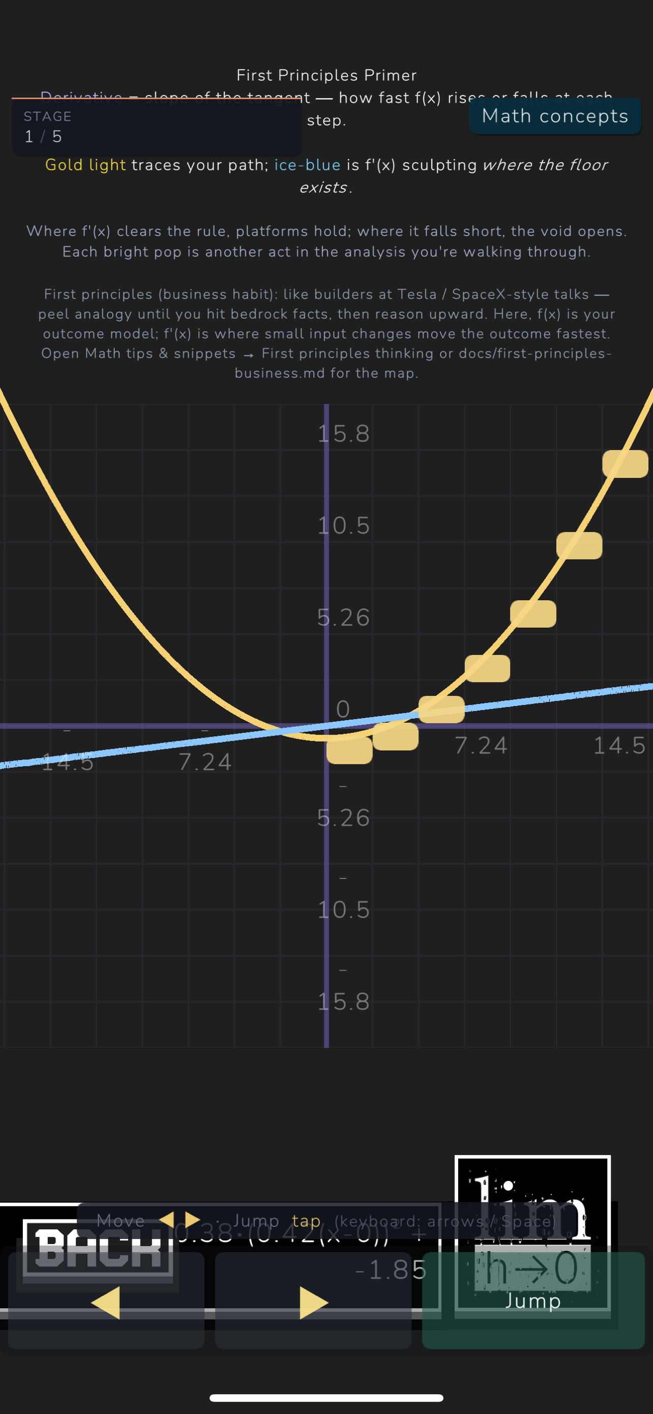1st Principle Graph Calculator screenshot 7
