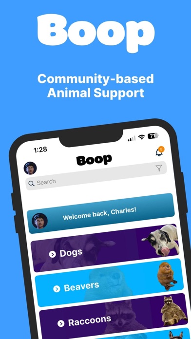 Boop! Social Screenshot