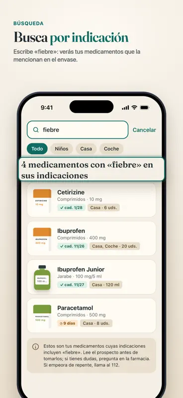 Medlet: Botiquín familiar screenshot 3 of 8