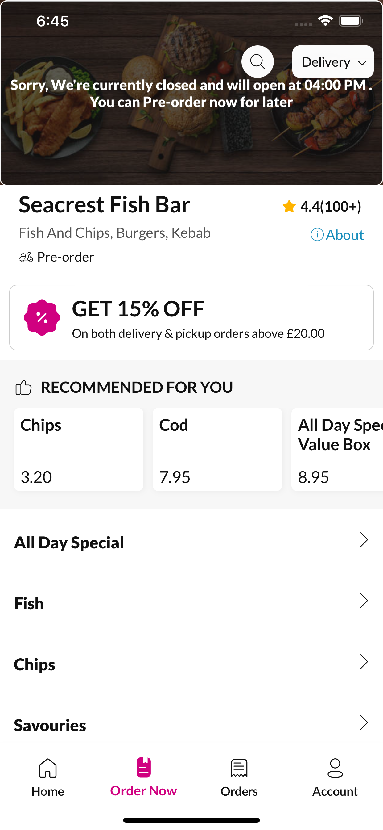 Seacrest Fish Bar