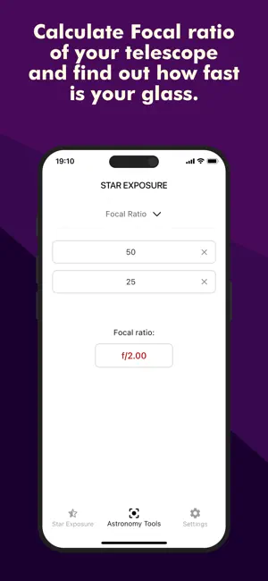 Star Exposure Calculator screenshot 4