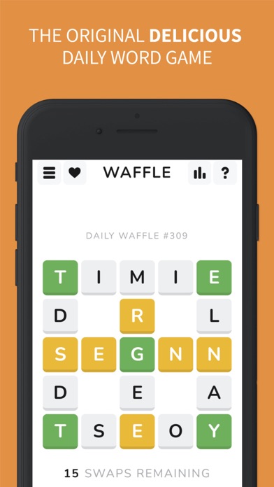 Screenshot #1 pour Waffle: Daily Word Game