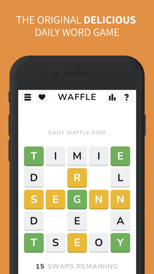 #1. Waffle: Daily Word Game (iOS) 由: Wafflegame Limited