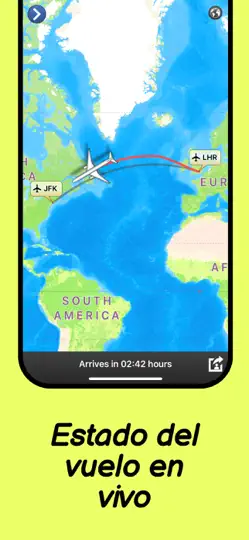 Captura de pantalla de Flight Tracker Pro | Fly Radar en iPhone 7