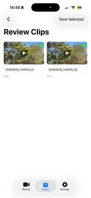MTB Camera screenshot 1