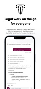 HAQQ Legal AI screenshot