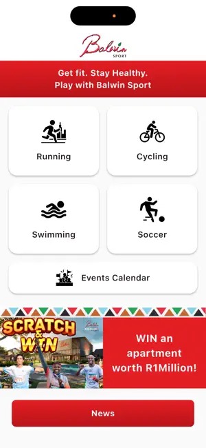 Balwin Sport iPhone screenshot 1