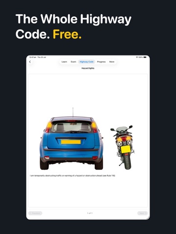 Toucan: Driving Theory Test UK iPad screenshot