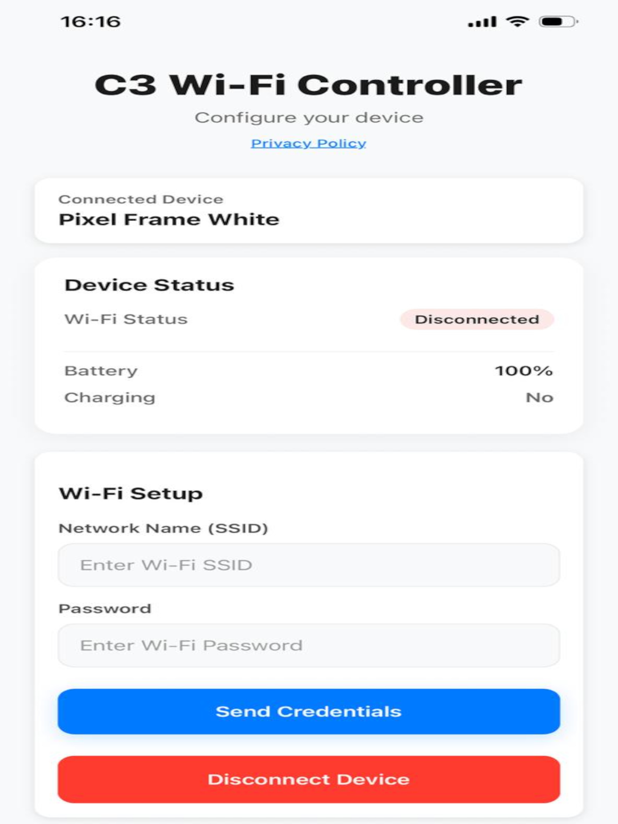 C3 WiFi Controller