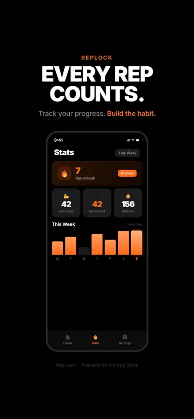 RepLock: No Pushups. No Apps. screenshot 3