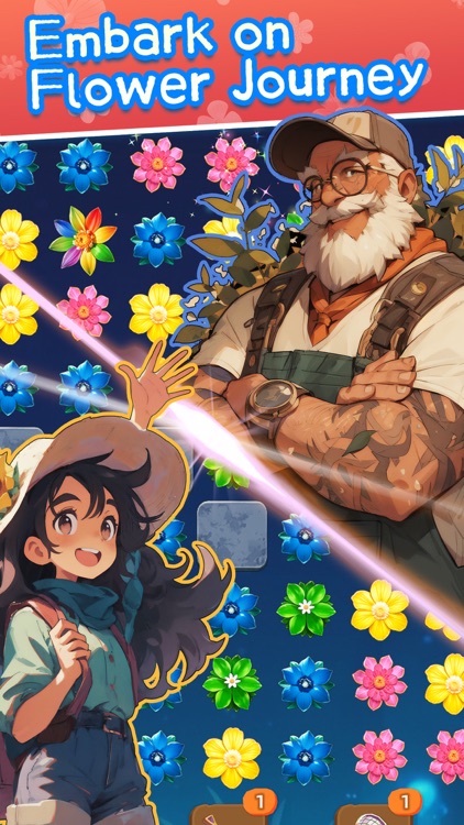 Blossom Odyssey Saga - Match 3 screenshot-0