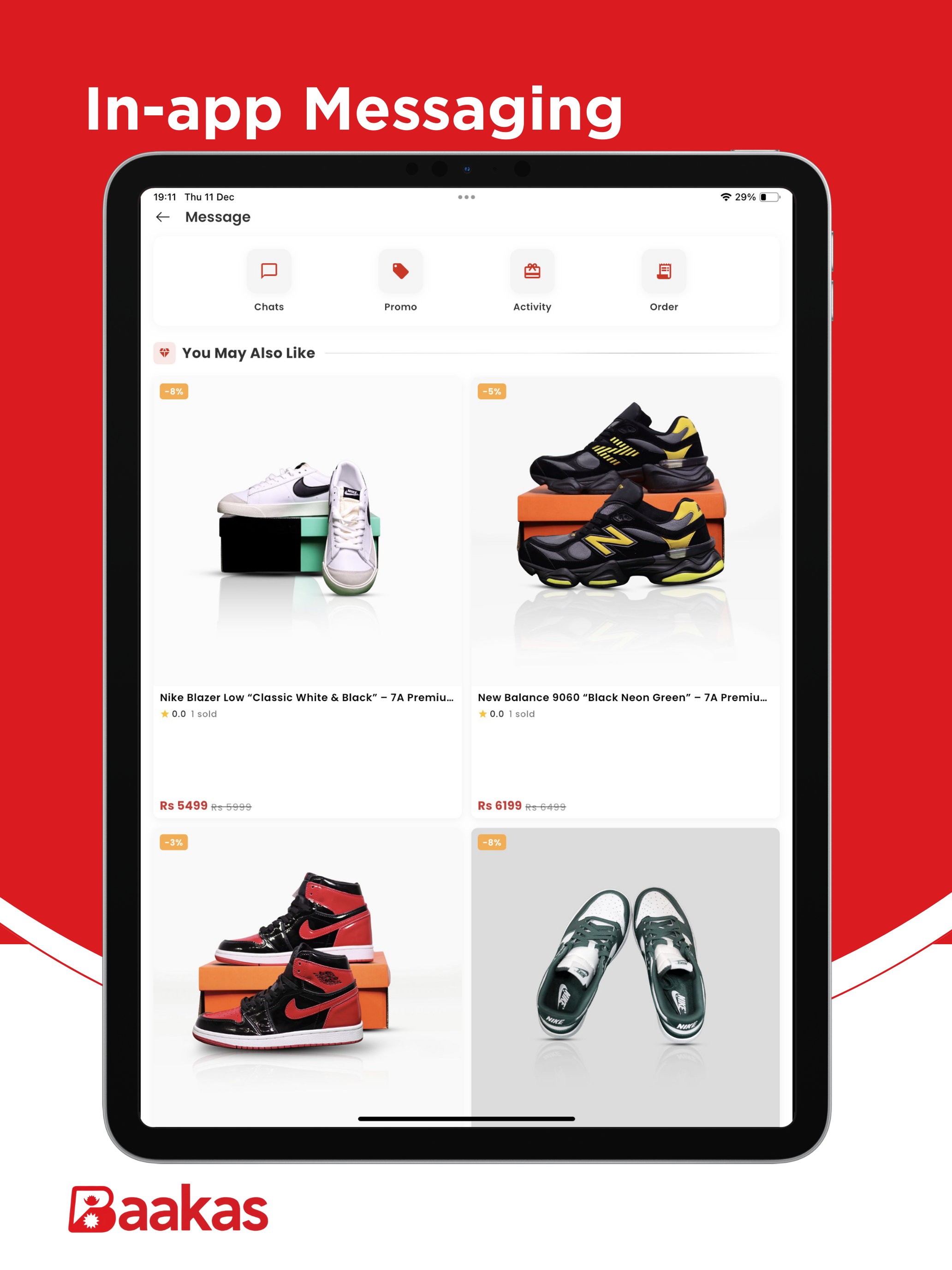 Baakas - Online Shopping App