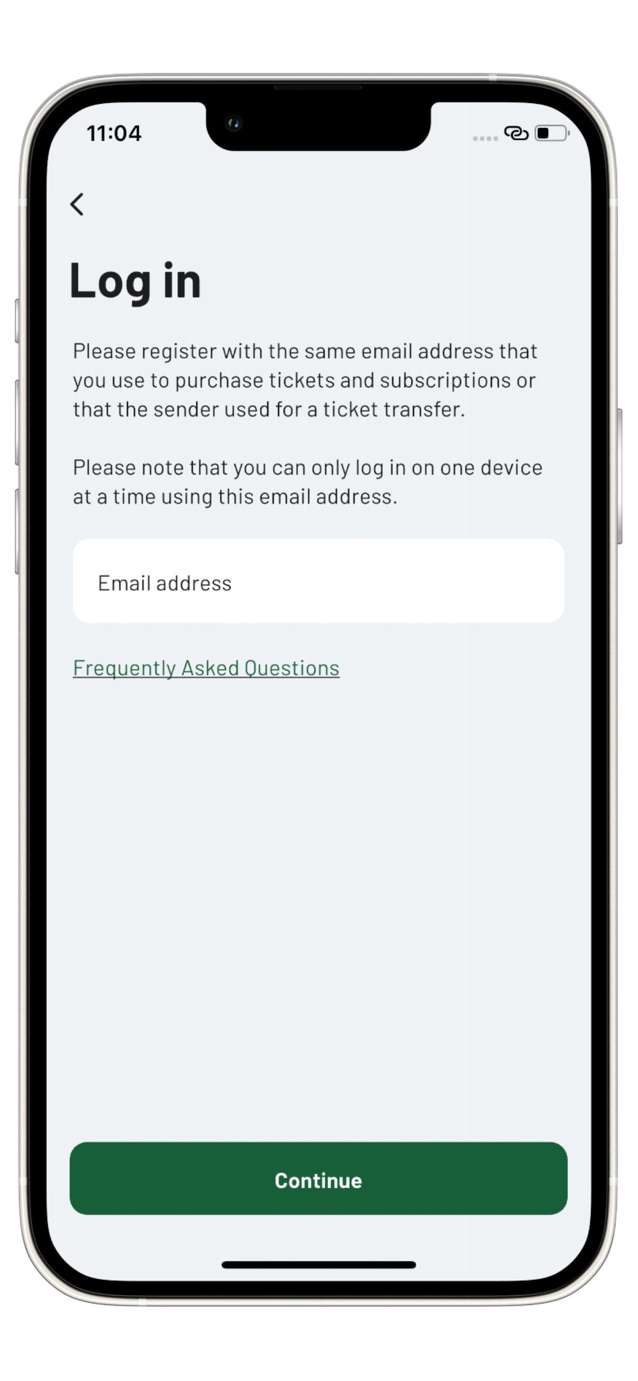 SC Kriens - Ticket App screenshot 2