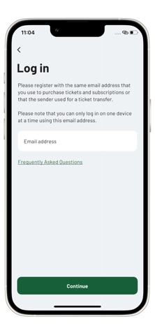 SC Kriens - Ticket App Screenshot 2 of 8