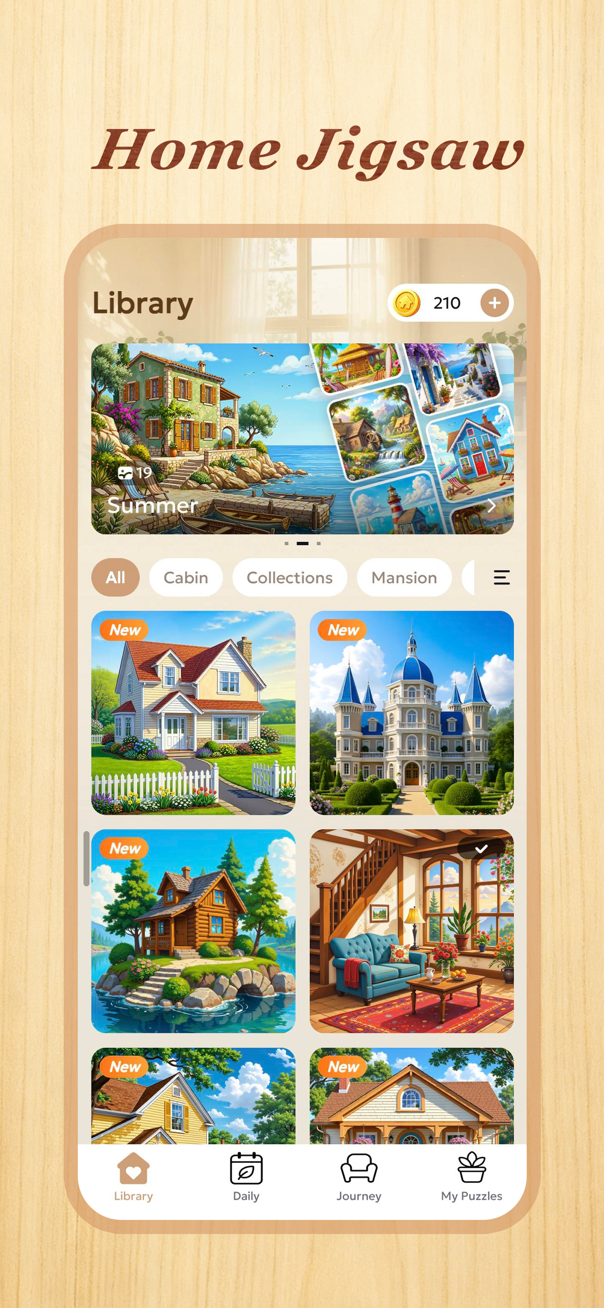 Sweet Home Jigsaw Puzzle screenshot 5