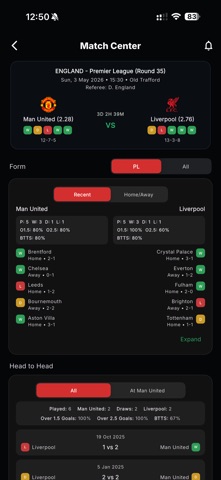 Puntsville: Live Scores & Tips screenshot