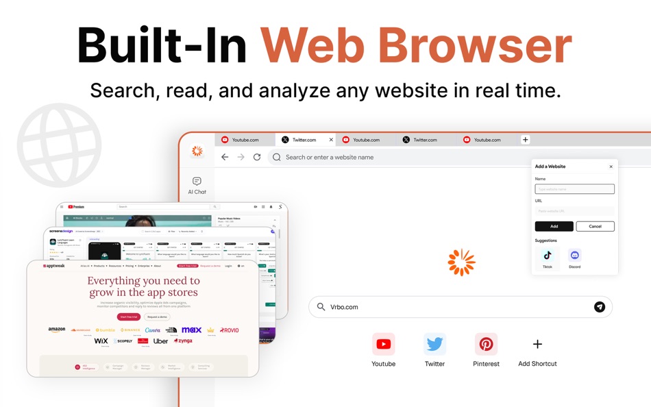 #4. AI Assistant & Browser - Clax (macOS) By: Muhammad Umar